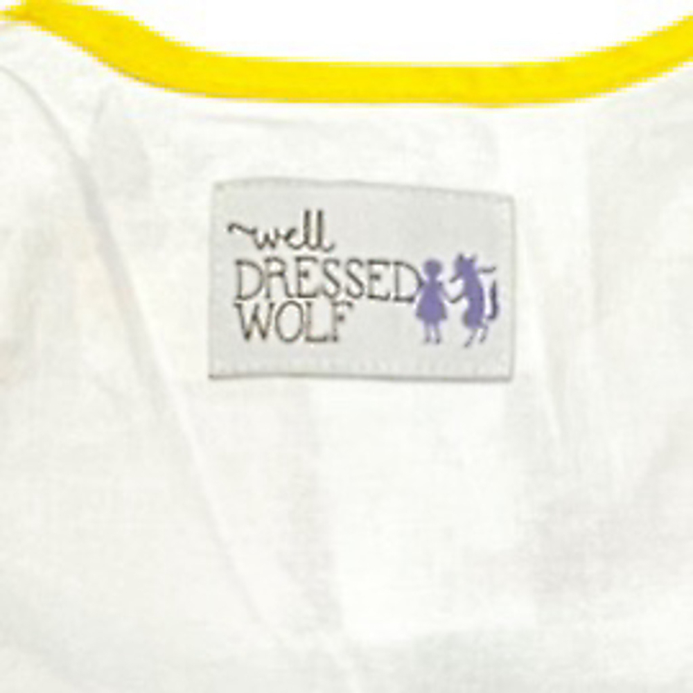 Well Dressed Wolf Girls 2T Swimsuit Cover Up Lemon Meringue Icing on the Cupcake - Picture 6 of 10